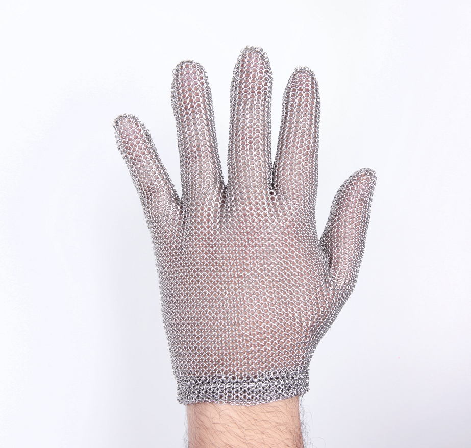Gants résistants à la coupe en acier pour la sécurité industrielle