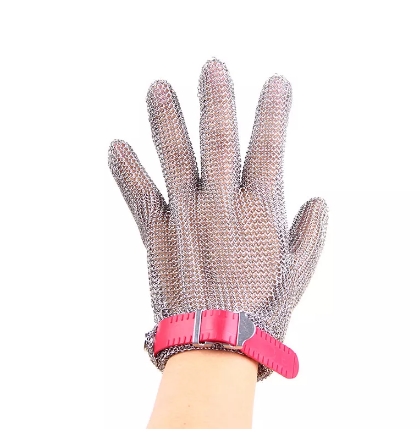 Metzger-Kettenhemd-Schneidhandschuhe