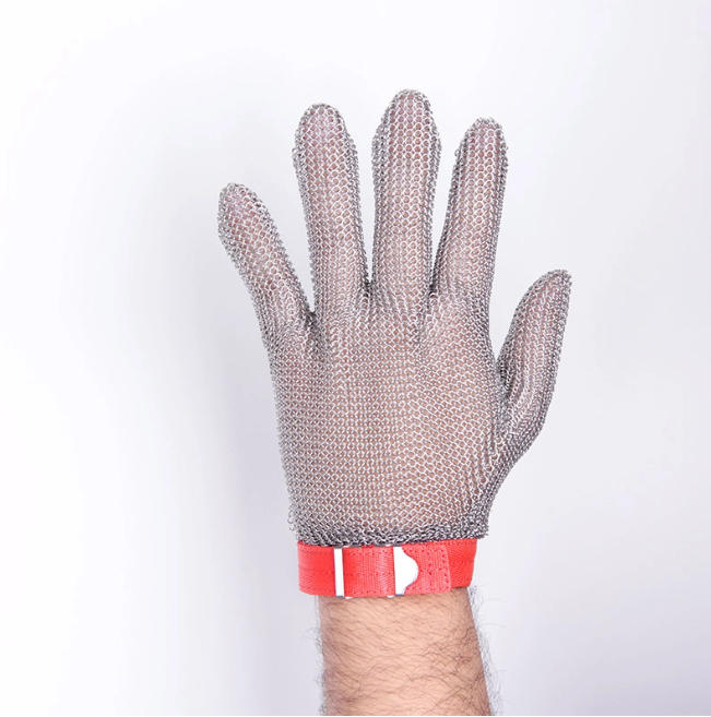 Guantes protectores de cota de malla de carnicero a la venta